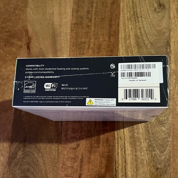 Ecobee3 lite Smart Thermostat -Nnew in sealed box - Picture 8 of 9